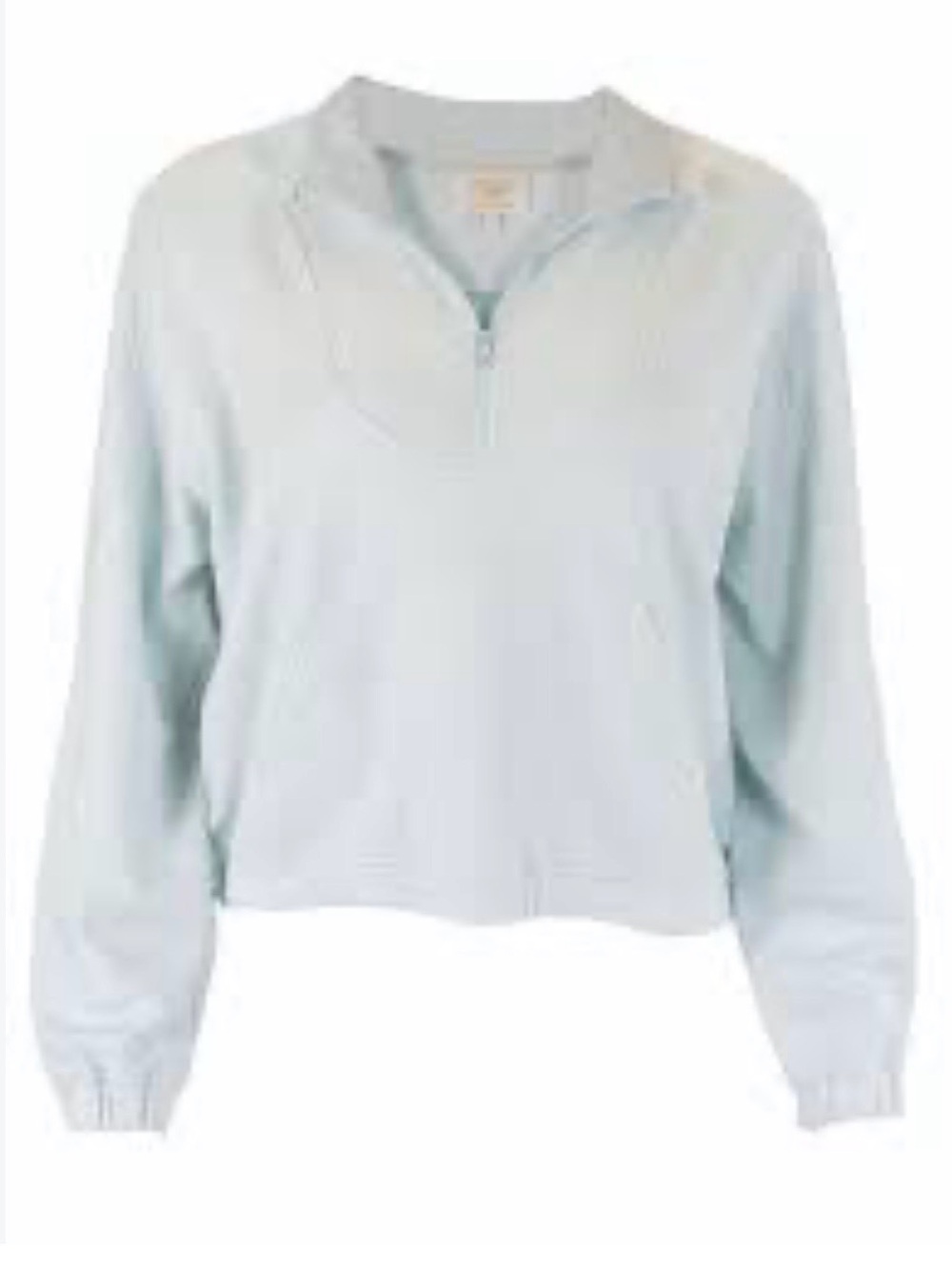 Simply Southern Quarter Zip Sweatshirt Mint Small